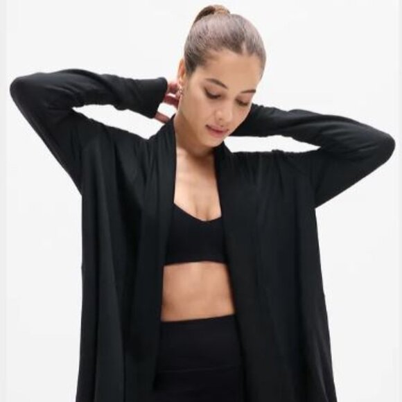 ATHLETA Women's Pranayama II Wrap - Black, Large - Picture 1 of 4